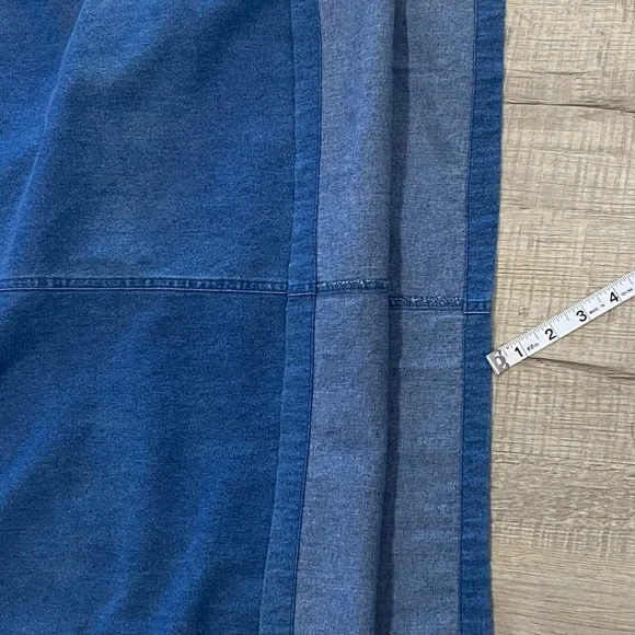 Casual Blue Denim Midi Dress - Picture 10 of 10